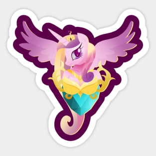 Anthro Princess Cadance Sticker